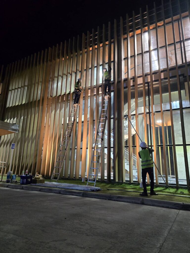 งานเดินท่อ IMC ร้อยสายไฟเบอร์ออฟติก 12C สนามบินสุราษฎร์ธานี งานระบบมาตรฐานโครงการขนาดใหญ่