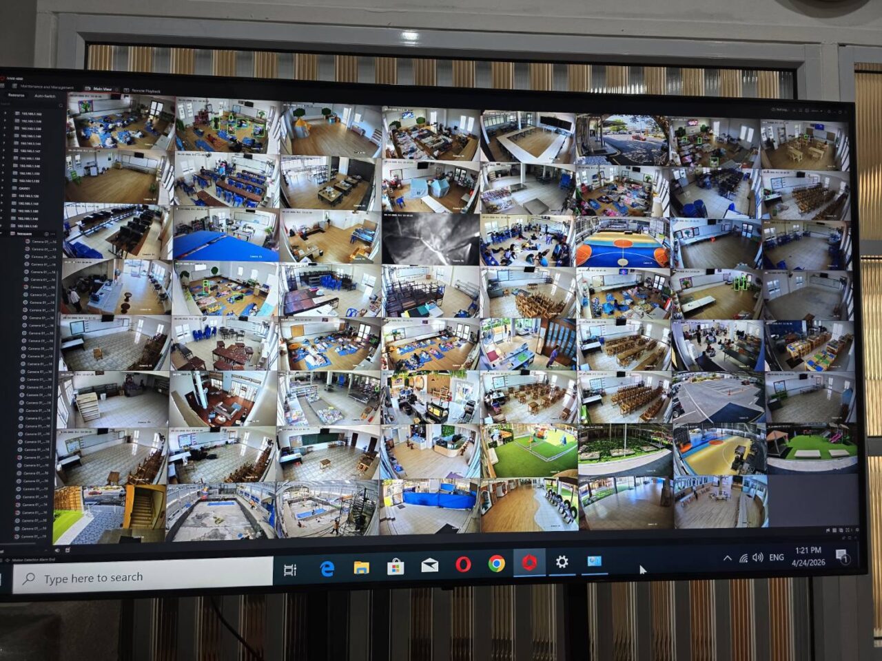 ติดตั้งกล้องวงจรปิดโรงเรียน